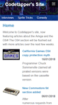 Mobile Screenshot of codetapper.com